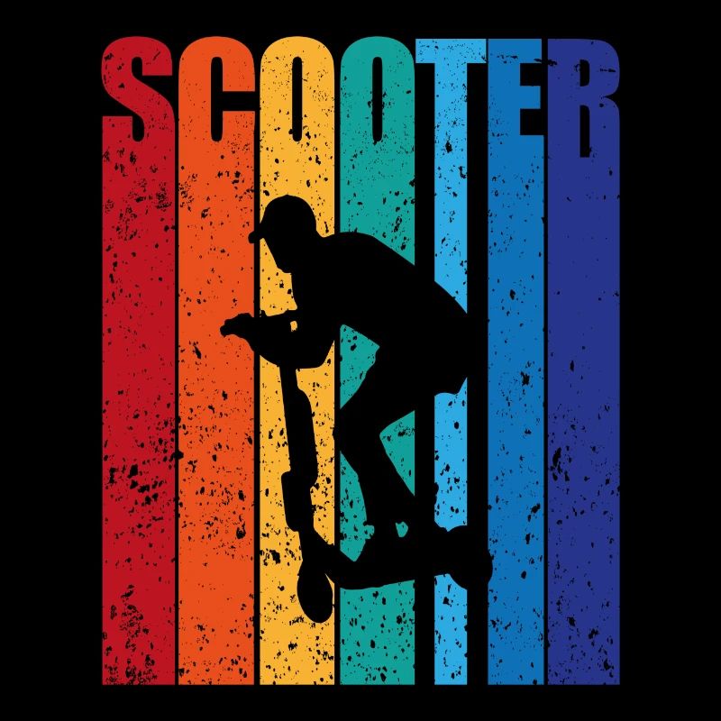 Scooter two wheeler vintage hobby gift