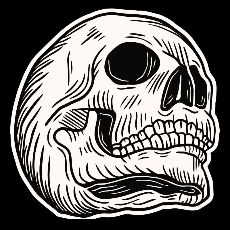 Skull Skeleton Skull Horror Cadeau d’Halloween
