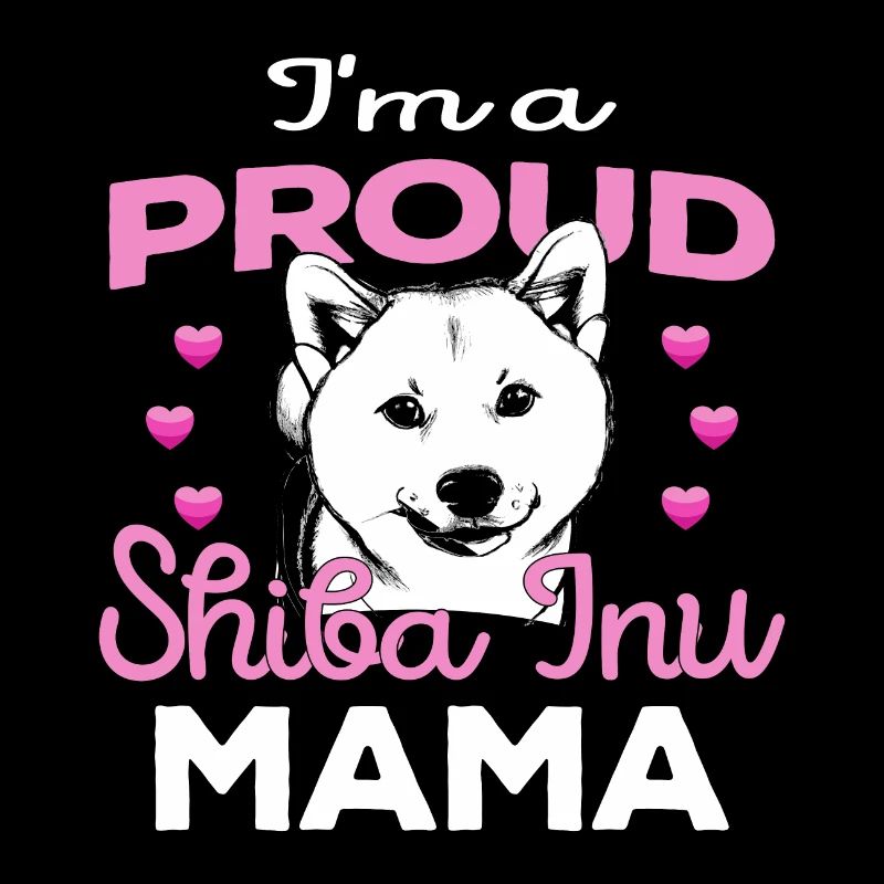 Ich bin eine stolze Shiba Inu Mama - Retro Geschen