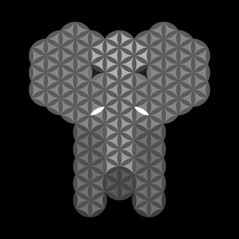 Éléphant sacré - Éléphant de vie.