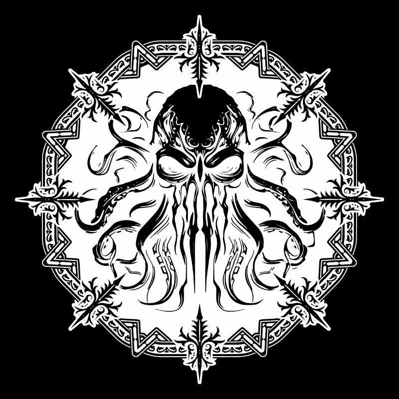 Cthulhu-Emblem Antikes Wesen