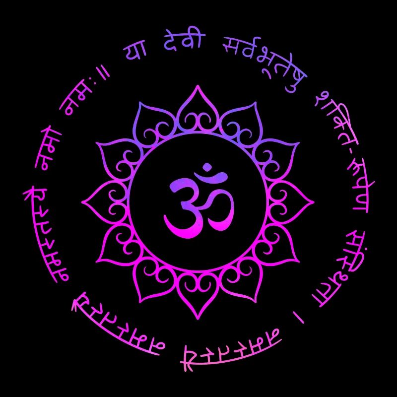 Symbole Bouddhiste om aum