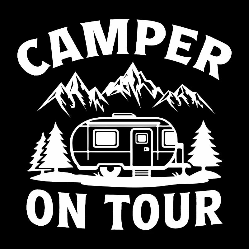 Camper on tour