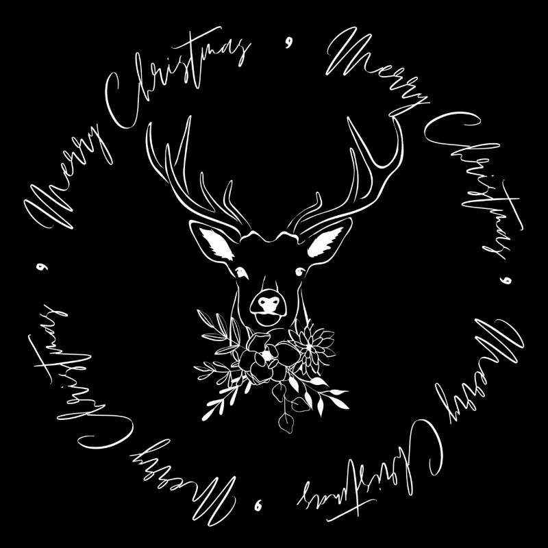 Cercle du Cerf Joyeux - blanc