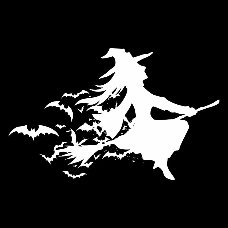 Halloween Hexe Hexenbesen Kostüm Geschenk magisch
