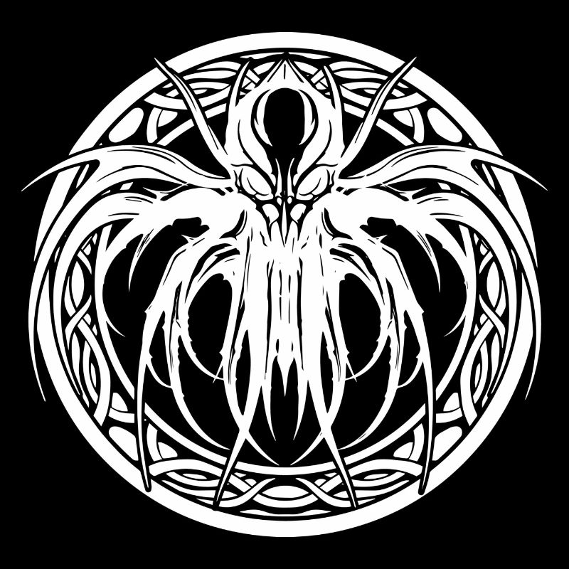 Cthulhu-Emblem Antikes Wesen