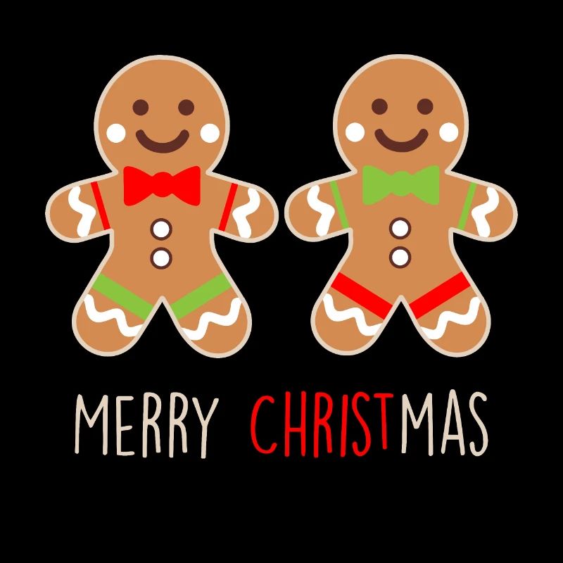 Lebkuchen Duo - Funny Christmas Design