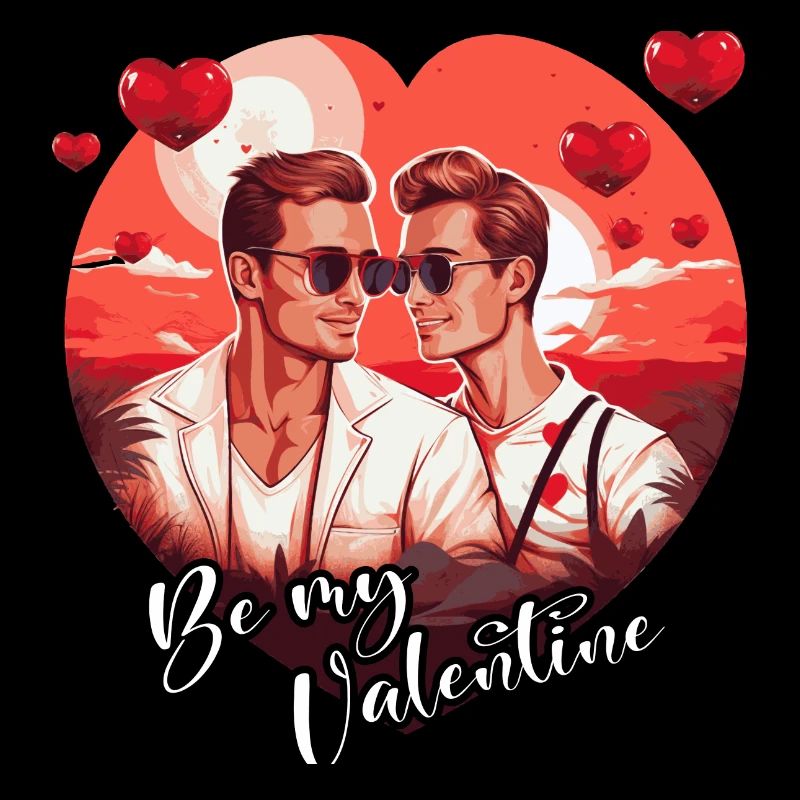 Idée de Saint-Valentin gay LGBT pour les gays