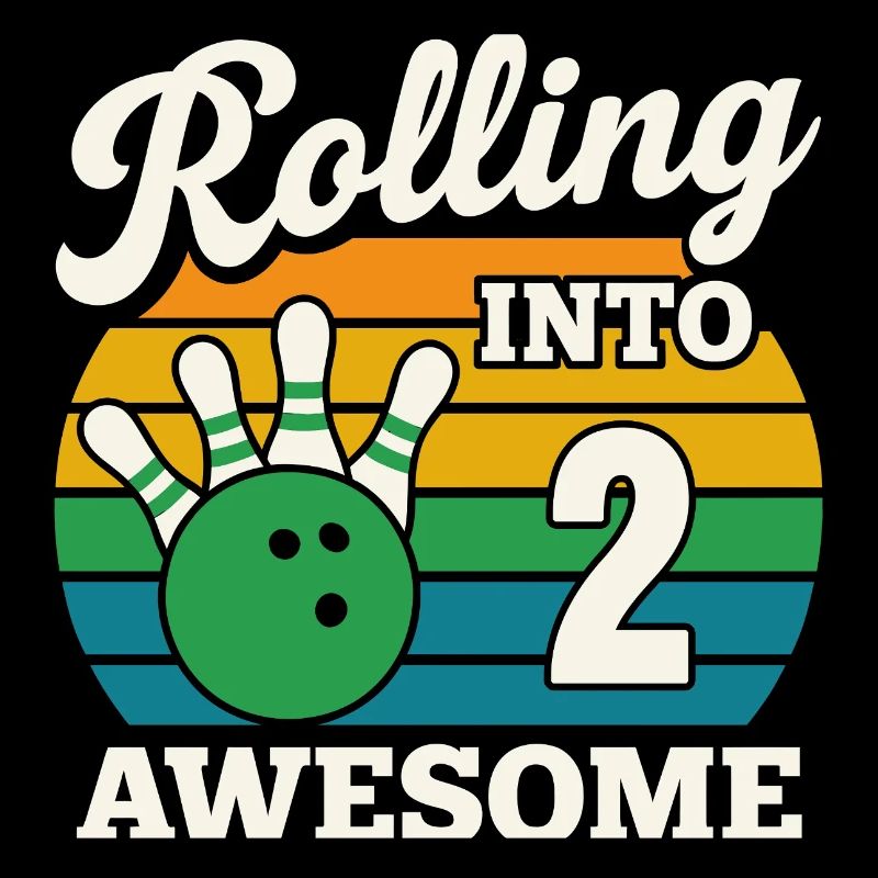 Rolling Into 2 mit Bowlingkugel