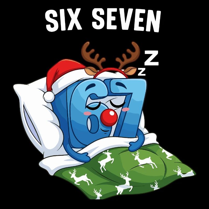 67 Six Seven Memes Pyjama de Noël