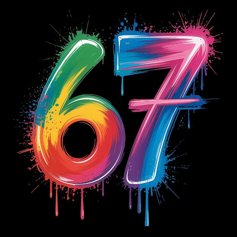 Six Seven Color Splash