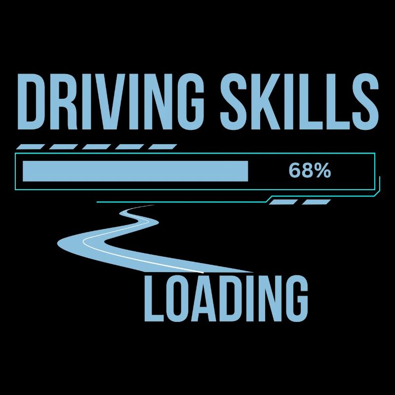 Autofahrer driving skills loading lustiger Spruch
