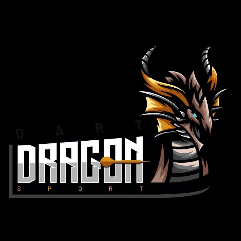 Dragon de sport de fléchettes