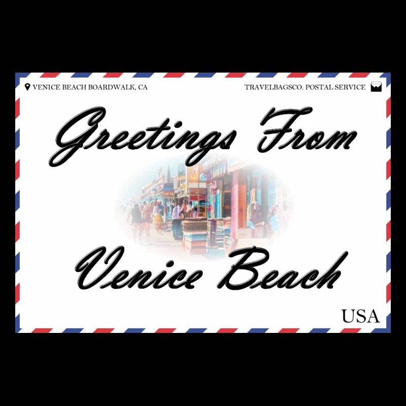 Venice Beach souvenir postcard