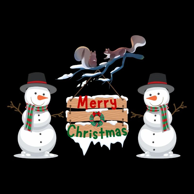 Merry Christmas 2 Snowman