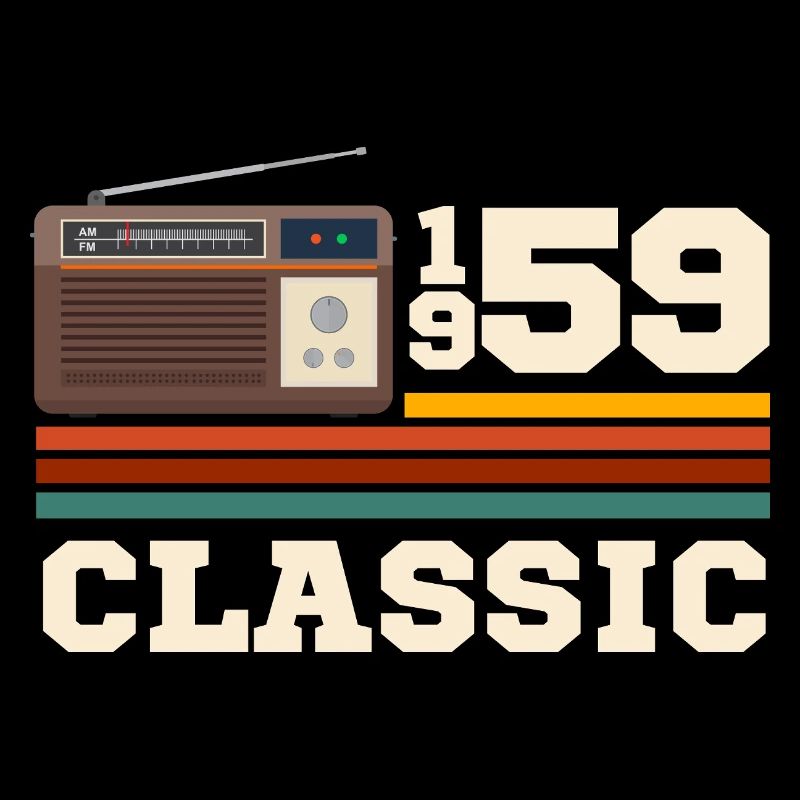 Anniversary 1959 retro classic