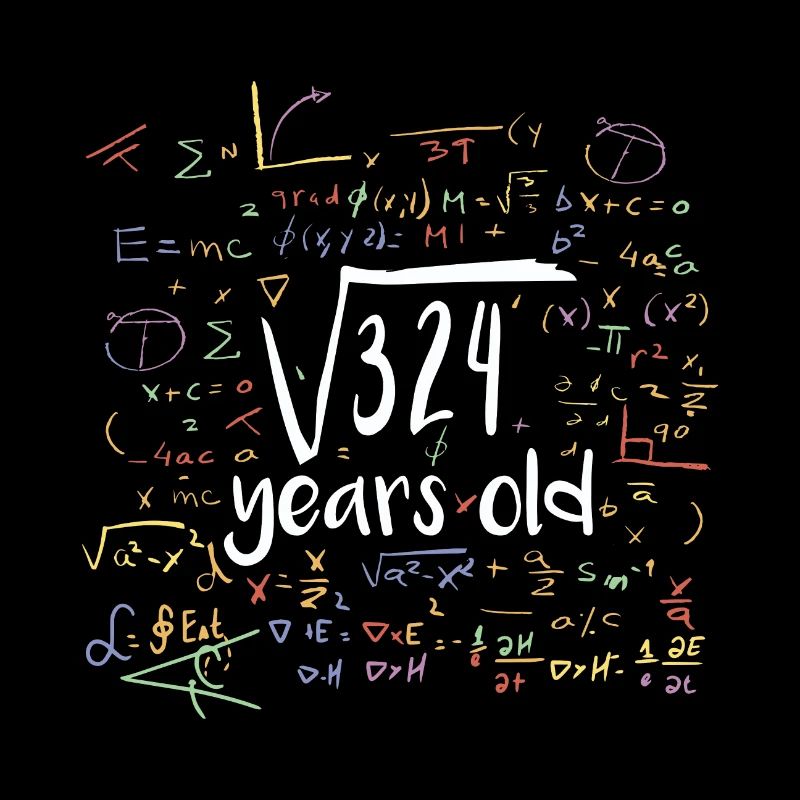 18th birthday - root of 324