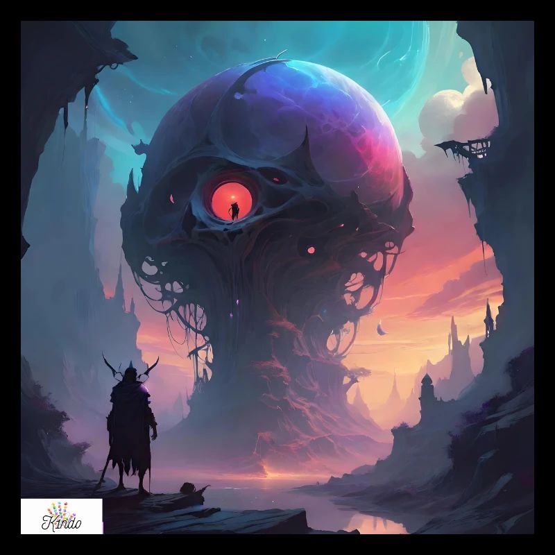 Fantasy sphere dreamscape