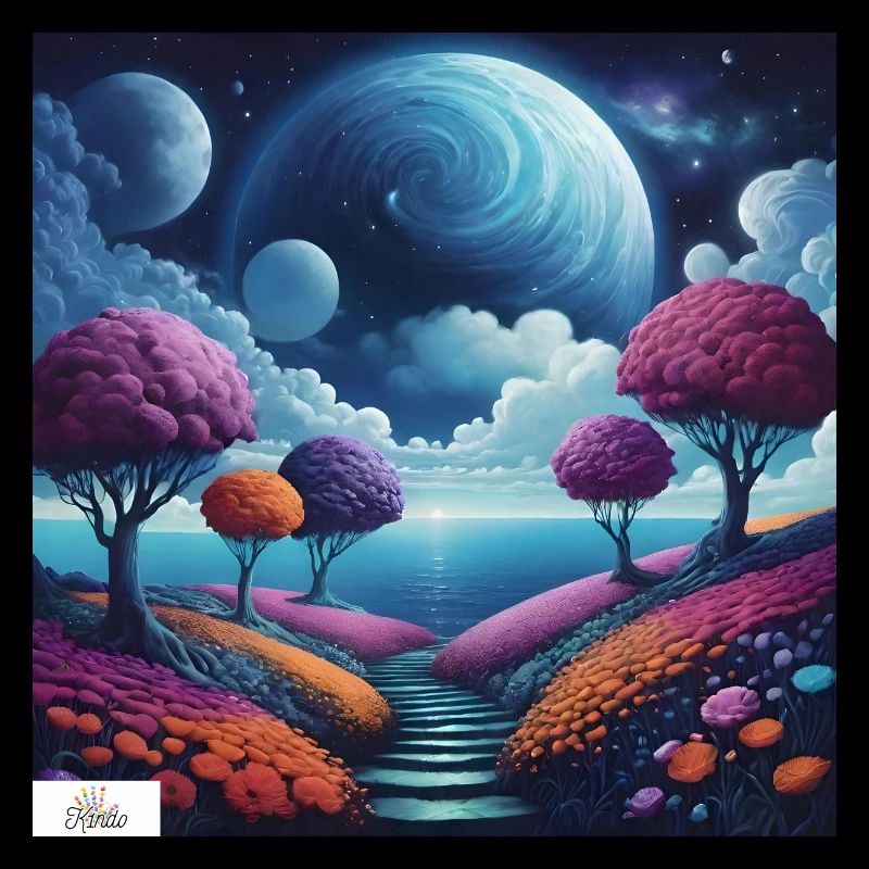 Weg der Harmonie Traumlandschaft