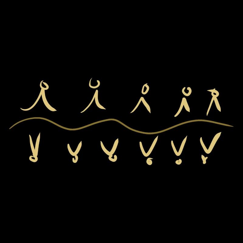 line stroke waves symbols