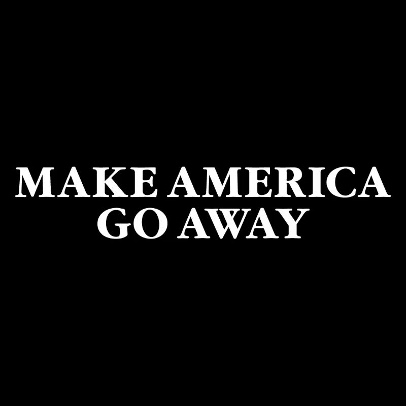 LASS AMERIKA VERSCHWINDEN.