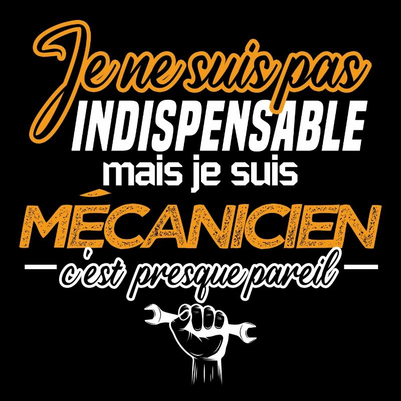 Je ne suis pas indispensable mécanique humour