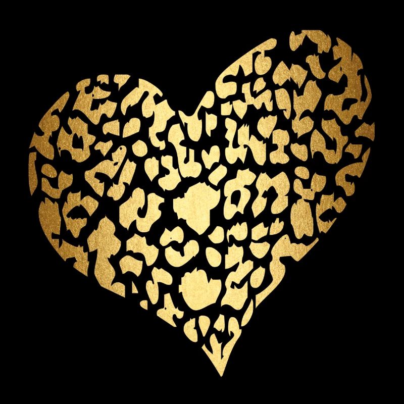 Herz aus gold