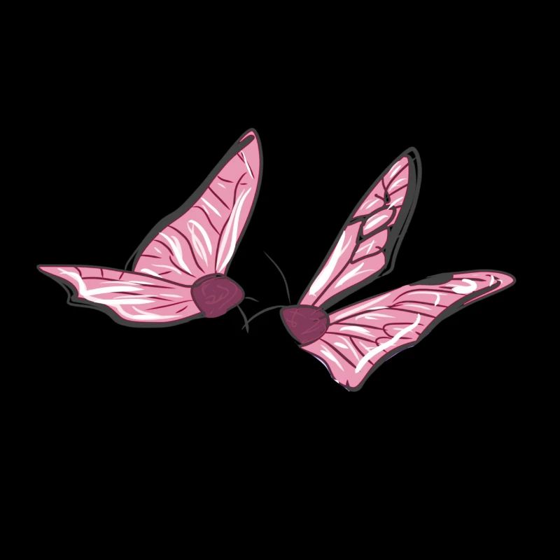 butterfly pink animals fly spring