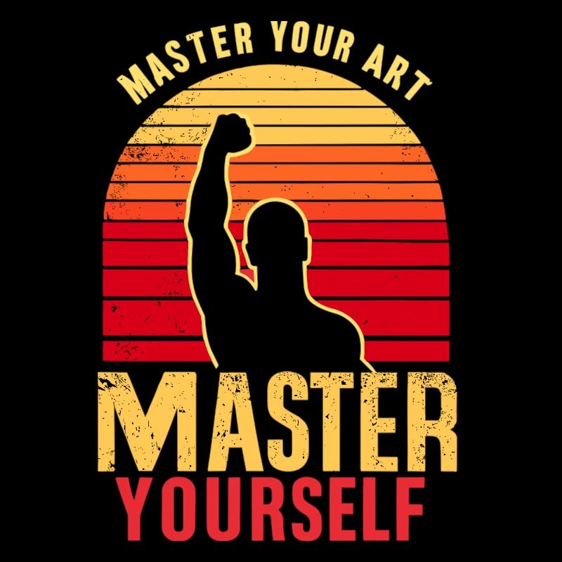 Master Your Art Inspire Self Mastery Motivational