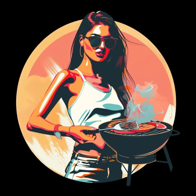 Fille cuisinière