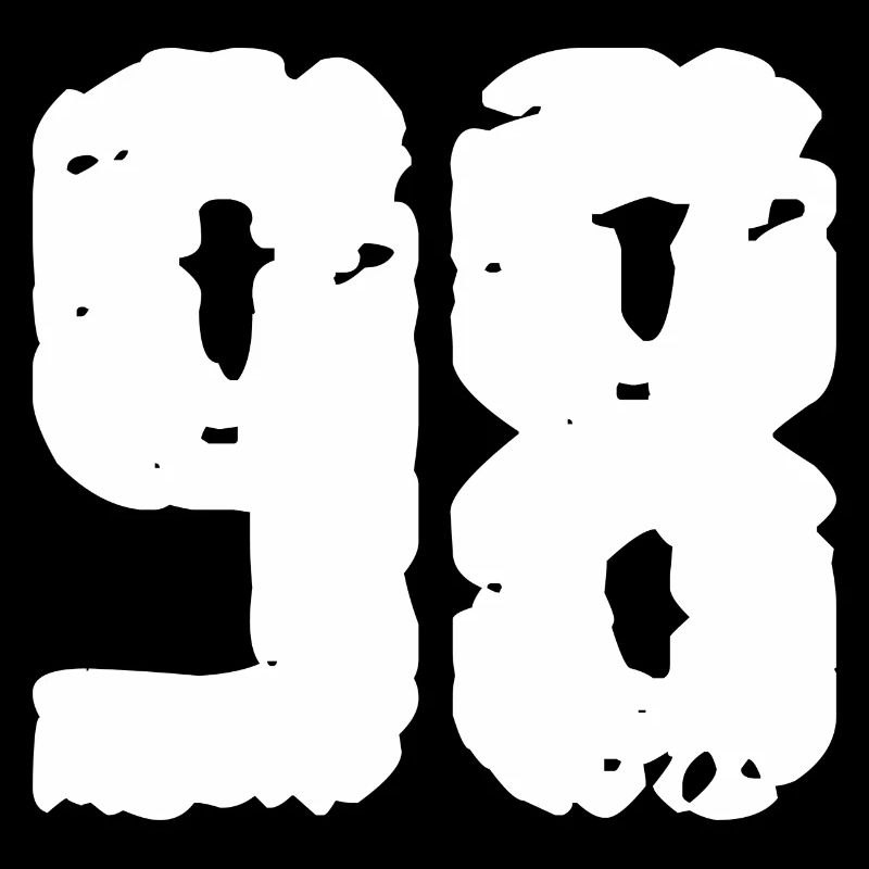 98 Number Vintage