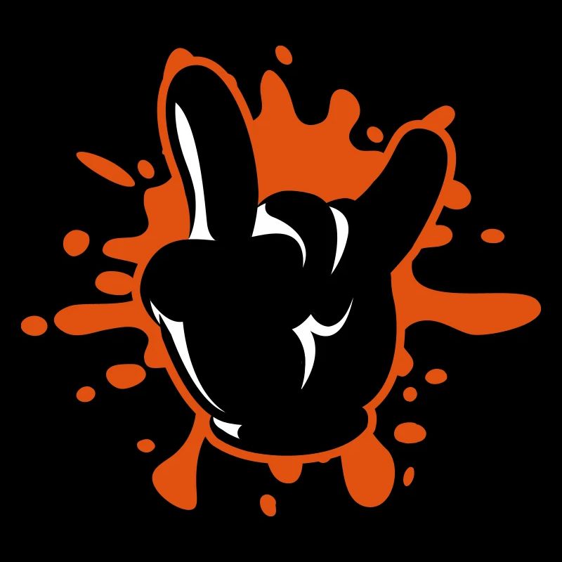 main blob symbole de fête