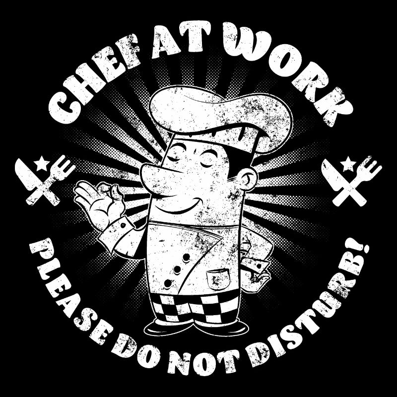 Chefkoch bei der Arbeit