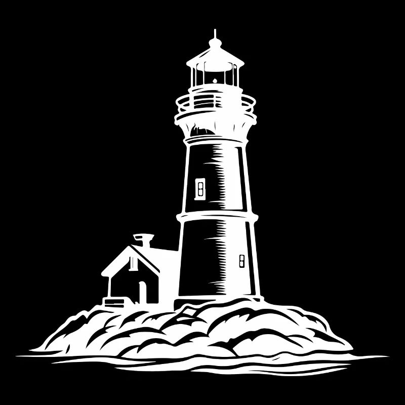 Leuchtturm Küste Symbol