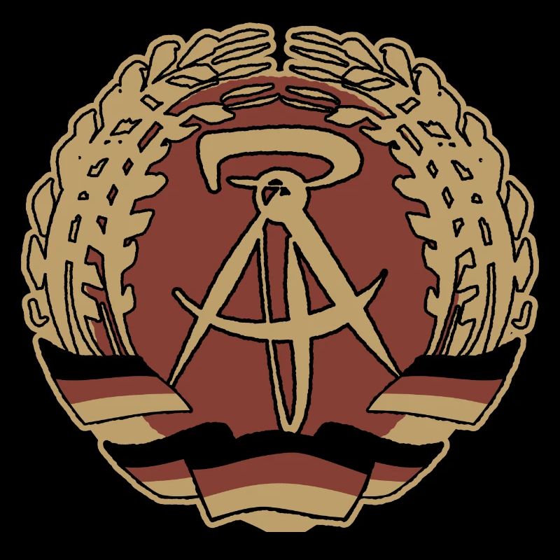 DDR Wappen, Osten, Ossi Geschenk