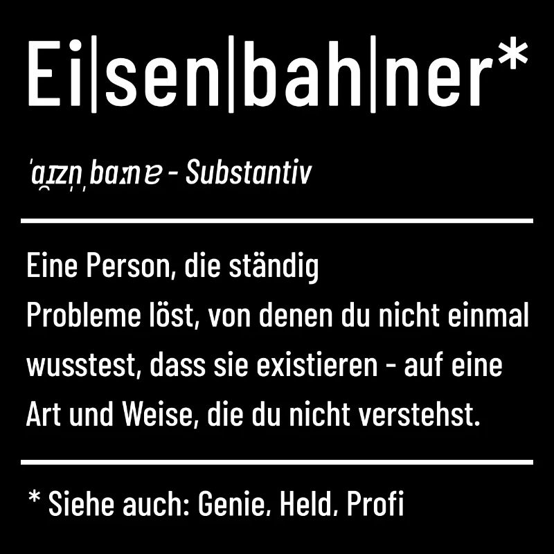 Eisenbahner - Definition - Lexikon
