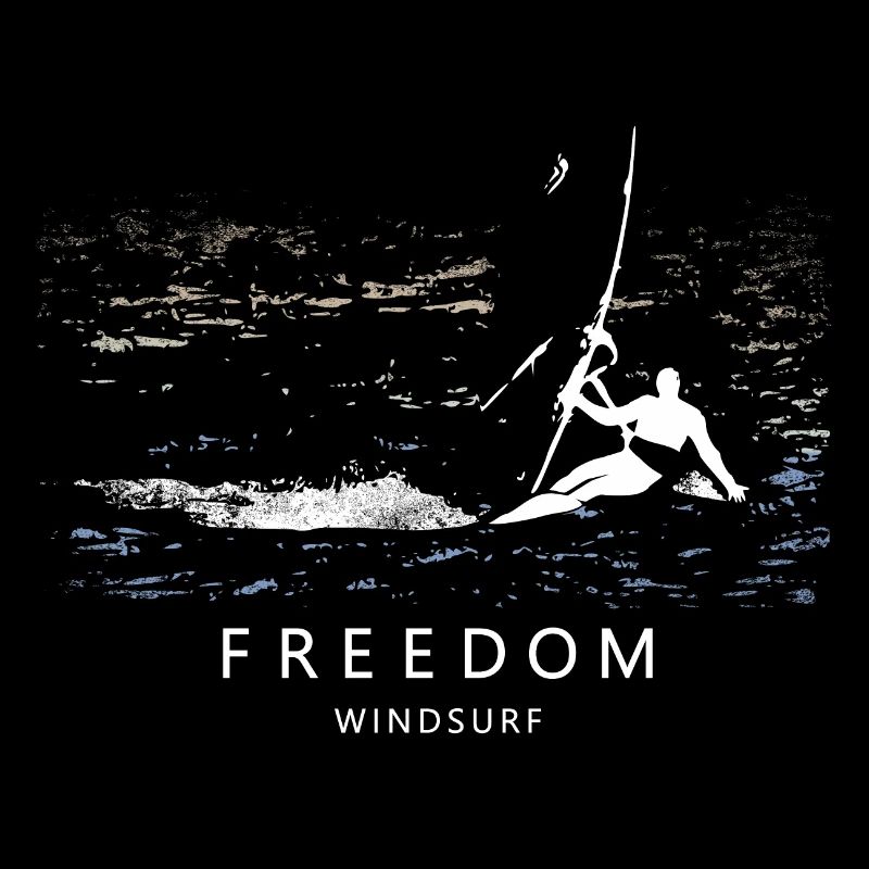 Windsurf LIBERTÉ Planetfisher auf dem Meer oder dem Meer