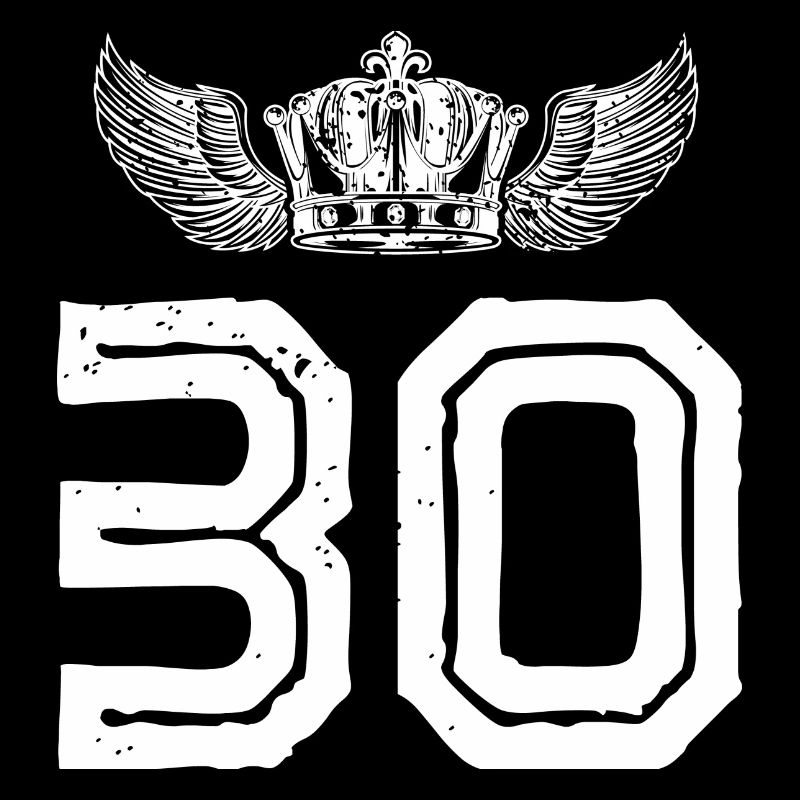 30 Number crown