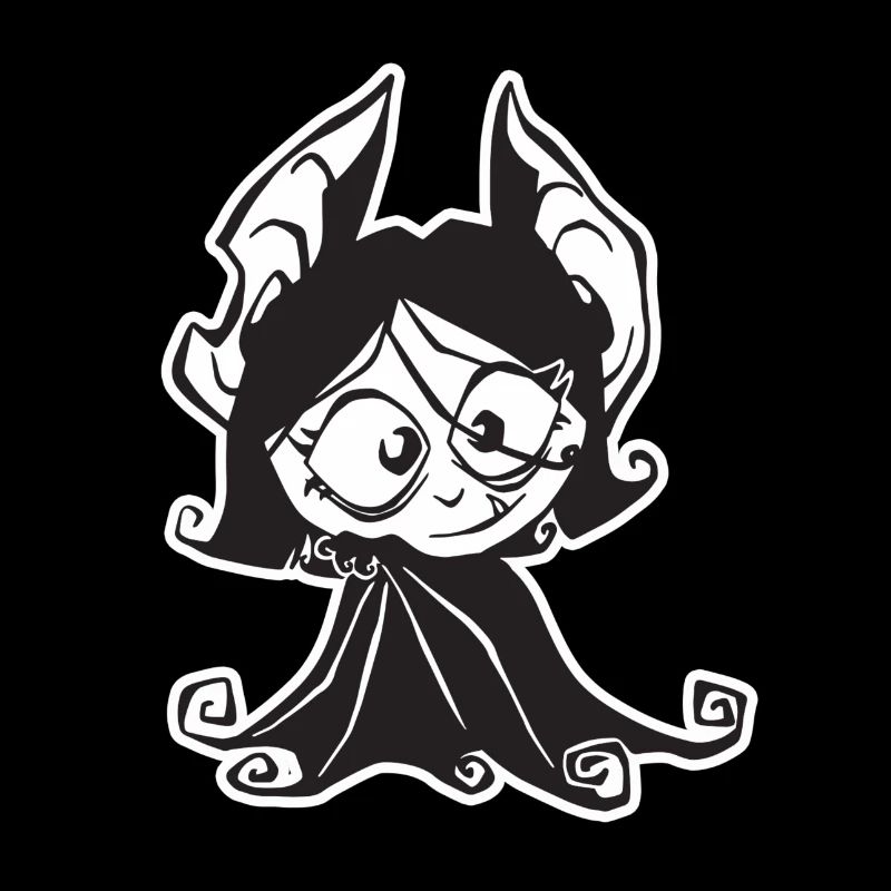 Vampir süßes Mädchen