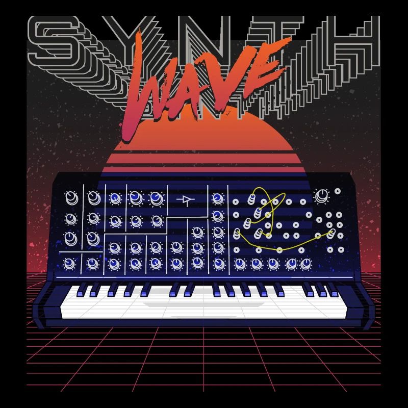 Synthesizer Tonstudio Waveform Synthese Elektro