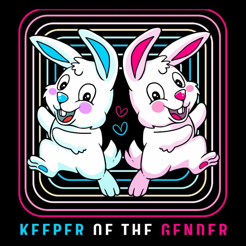 Gender Reveal Ostern Werdende Mutter