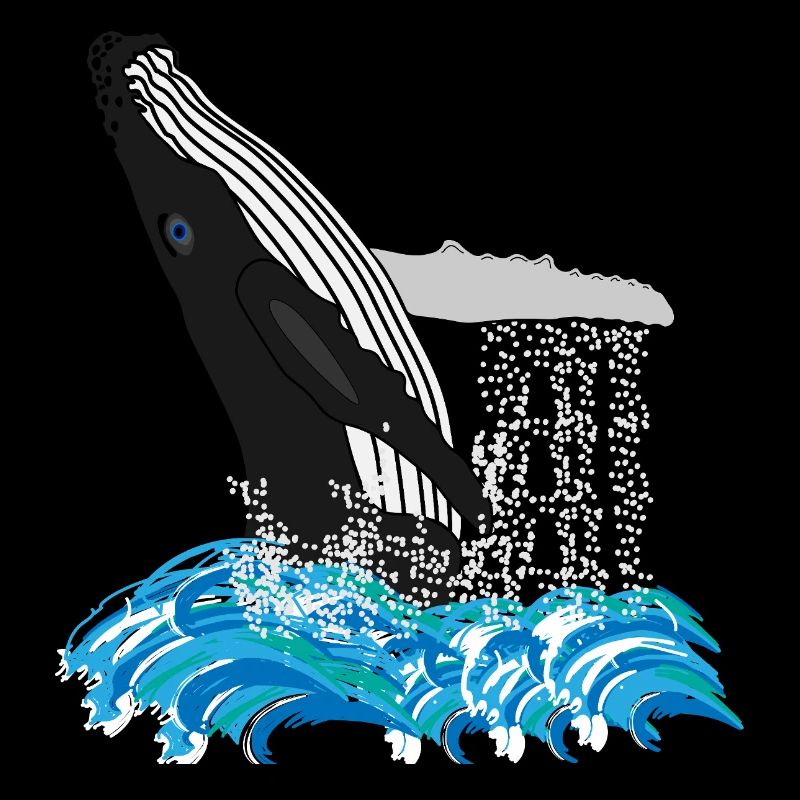 Empreinte de baleine à bosse