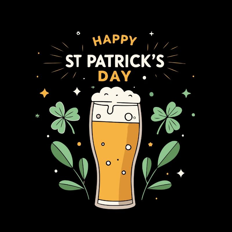 Saint Patrick Bière Festive