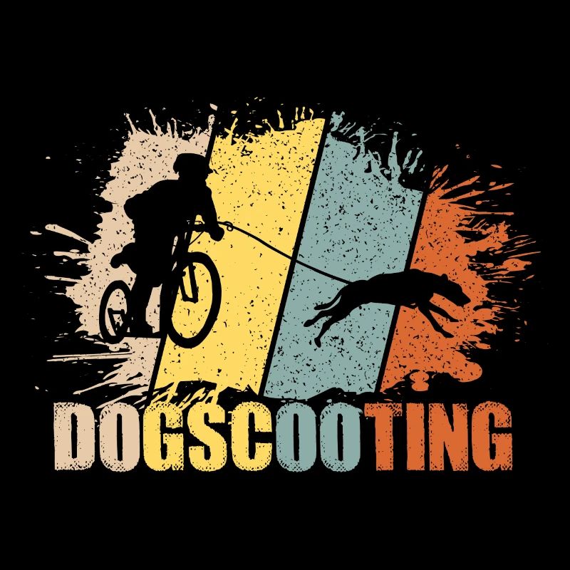 Dogscooting gift for a dogscooter and