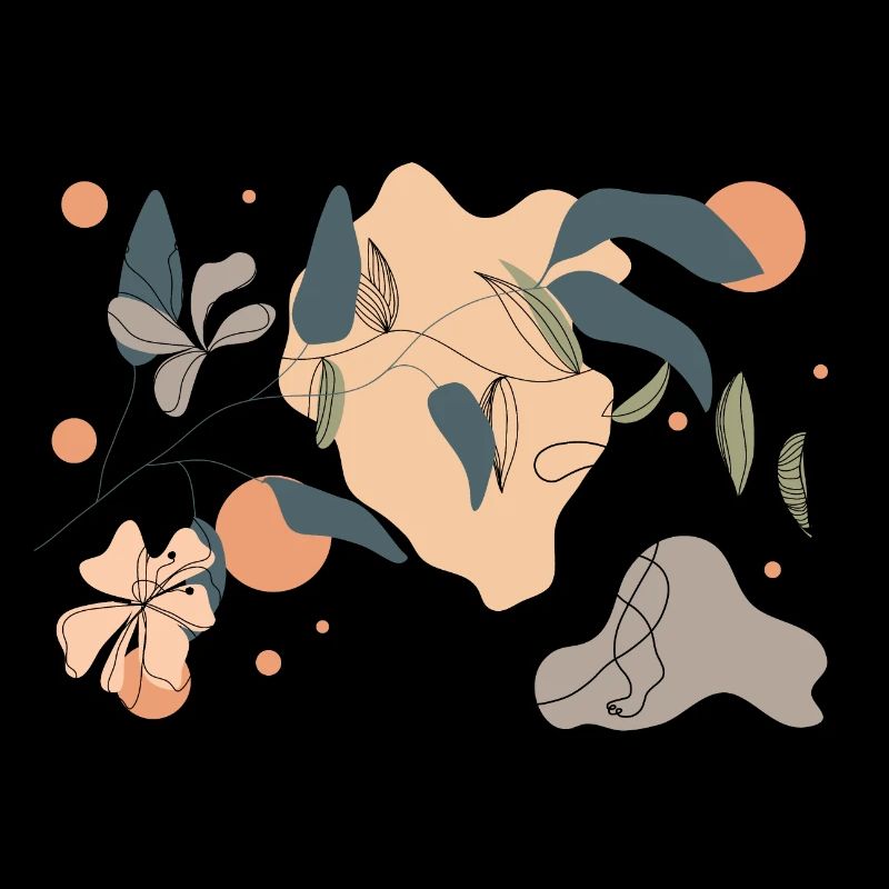 Printemps, chat et fleurs