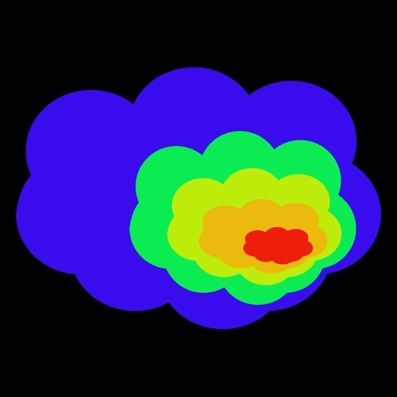 Bunte Wolken