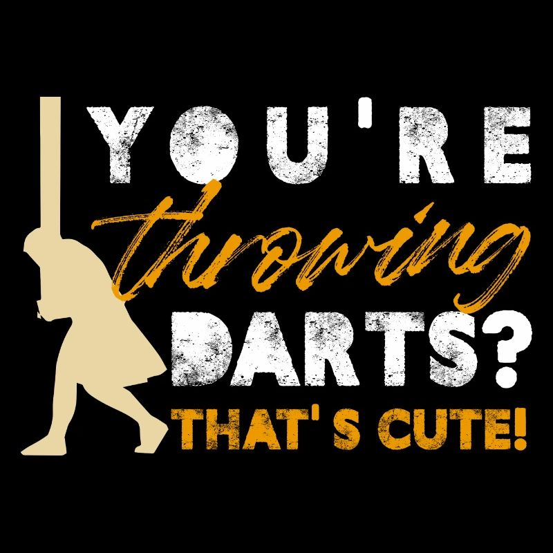 Vous lancez des fléchettes qui sont mignonnes