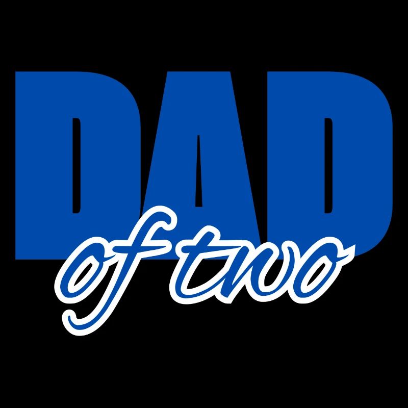 Dad of Two blue