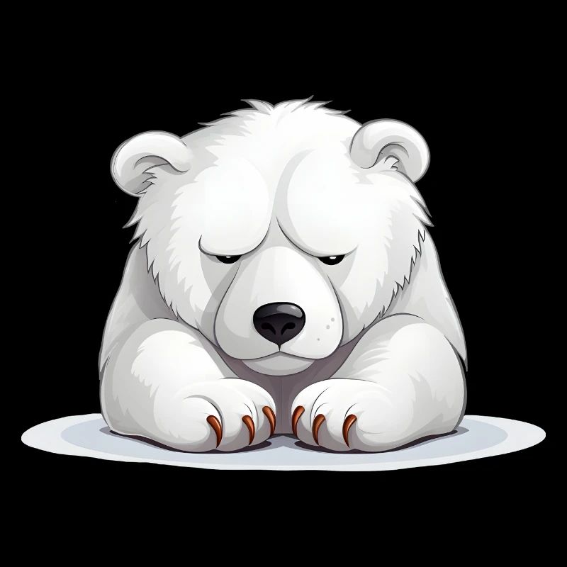 Grumpy Eisbär
