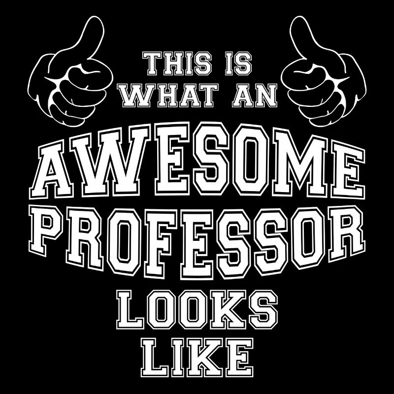 C'est ce qu'un professeur impressionnant ressemble à des cadeaux